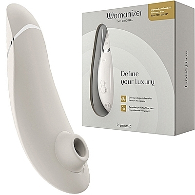 <吸うやつ>ウーマナイザー プレミアム2 (グレー) <吸うやつ>ウーマナイザー プレミアム2 (グレー)