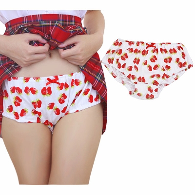 深型いちごパンツ（苺パンツ・ロリいちごパンツ）