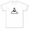 エロとおしゃれの融合Tシャツ (大胆M字 L)