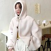 ふわモコ暖たかパーカー